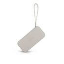 Fenn Wallets Mushroom/ Grey – Silver Zip – Mushroom Strap