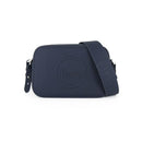 Fenn Cross Body – Navy – Silver Zip – Navy Strap