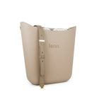 Fenn – Sand – Pattern Inner – Gold Zip – Light Stone Flat Handle