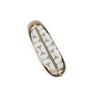 Fenn – Sand – Pattern Inner – Gold Zip – Light Stone Flat Handle