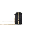 Fenn Pouch – Black – Gold Chain