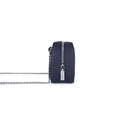 Fenn Pouch – Navy – Silver Chain