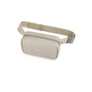 Fenn Pouch Canvas Strap –Oatmeal – Silver Trim