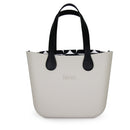 Fenn Original Collection – Mushroom – Pattern Inner – Silver Zip – Black Flat Handle
