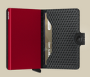 Secrid Mini Wallet Cubic Black & Red