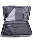 Cellini Xpedition Medium 4 Wheel Trolley Trunk Black