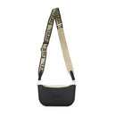 Fenn Classic Collection – Black – Beige Inner – Gold Zip – Black/ Beige Strap
