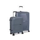 Cellini Starlite 2 piece Medium Luggage Travel Sets Grey