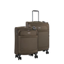 Cellini Microlite S 2 Piece Large Travel Sets Walnut