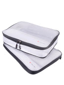 Cellini 2 Pack Large Packing Cubes White