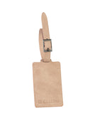 Cellini Pu Luggage Tag Grey Tan