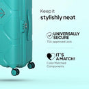 American Tourister Instavibe Polypropylene 3 Piece Green