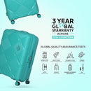 American Tourister Instavibe Polypropylene 3 Piece Green