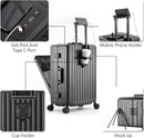 Evolution Aluminum Carry On Luggage Grey