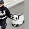 Evolution Panda Ride-On Trolley Suitcase Mint
