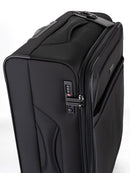 Cellini Microlite S Medium 4 Wheel Trolley Case Black