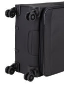 Cellini Microlite S Medium 4 Wheel Trolley Case Black
