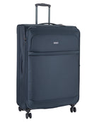 Cellini Microlite S Xtra Large 4 Wheel Trolley Case Ink Blue
