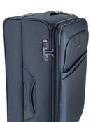 Cellini Microlite S Xtra Large 4 Wheel Trolley Case Ink Blue