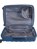 Cellini Sonic 4 Wheel Carry On Trolley 55cm Midnight Blue