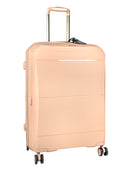Cellini Qwest Medium 4 Wheel Trolley Case Rock Brown