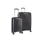 Cellini Aerotech 2 Piece Medium Travel Sets Metallic Black