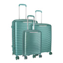 Cellini Aerotech 3 Piece Travel Sets Metallic Green