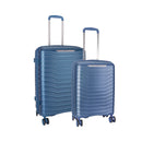 Cellini Aerotech 2 Piece Large Travel Sets Metallic Blue