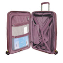 BG Berlin Zip2 3-Piece Set (55,69,81CM) Pink With Free Large Luggage Glove