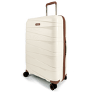 BG Berlin TED Collection Medium Beige with Brown Trim