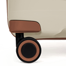 BG Berlin TED Collection Medium Beige with Brown Trim