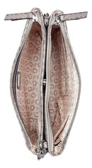 GUESS WOMEN BAG TIDEWOOD MINI DBL ZIP CROSSBDY