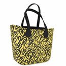 Fenn Original Yellow Print Tote And Black Inner