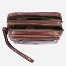 Brando Amastrong Gent's Bag With Hand strap , Brown