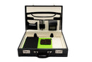 Gino De Vinci Bonded Leather Attache Case Expandable