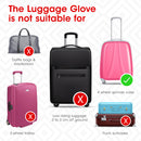 Luggage Glove Diamond Mesh Small Red