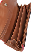 Polo Monticello Clutch Purse Brown/Red