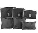 Pierre Cardin Travel Organizer 6 Piece Black Set