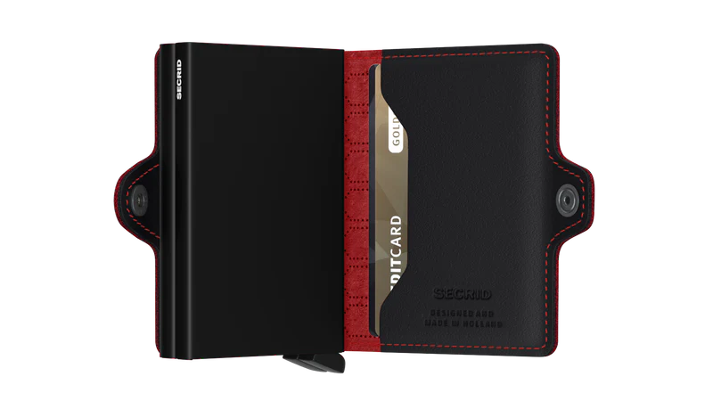 Secrid Twin Wallet Fuel Black/Red – Saleys Travel Goods