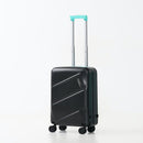 Evolution Premium 3-Piece Spinner Luggage Set with TSA Combination Lock Mint/Black