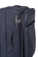 Cellini Microlite S Medium 4 Wheel Trolley Case Ink Blue
