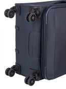 Cellini Microlite S Medium 4 Wheel Trolley Case Ink Blue
