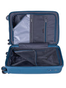 Cellini Xpedition 4 Wheel Carry On Trunk Navy