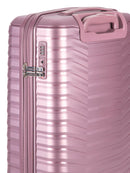 Cellini Aerotech 3 Piece Travel Sets Metallic Pink + FREE Large & medium Plastic luggage protector cover