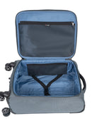Cellini Megapak Carry On 4-Wheel Trolley Case Blue