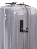 Cellini Compolite 4 Wheel Carry On Trolley Silver