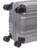 Cellini Compolite 4 Wheel Carry On Trolley Silver