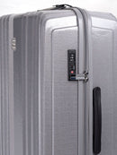 Cellini Compolite Large 4 Wheel Trolley Case Silver