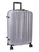 Cellini Compolite Medium 4 Wheel Trolley Case Silver