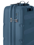 Cellini Cruze 3 Piece Set Navy +Free Large & medium Plastic luggage protector cover